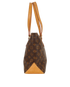 Cabas Piano Tote, &pound;850, Handbags, Brown, Coated Canvas, Bottom view